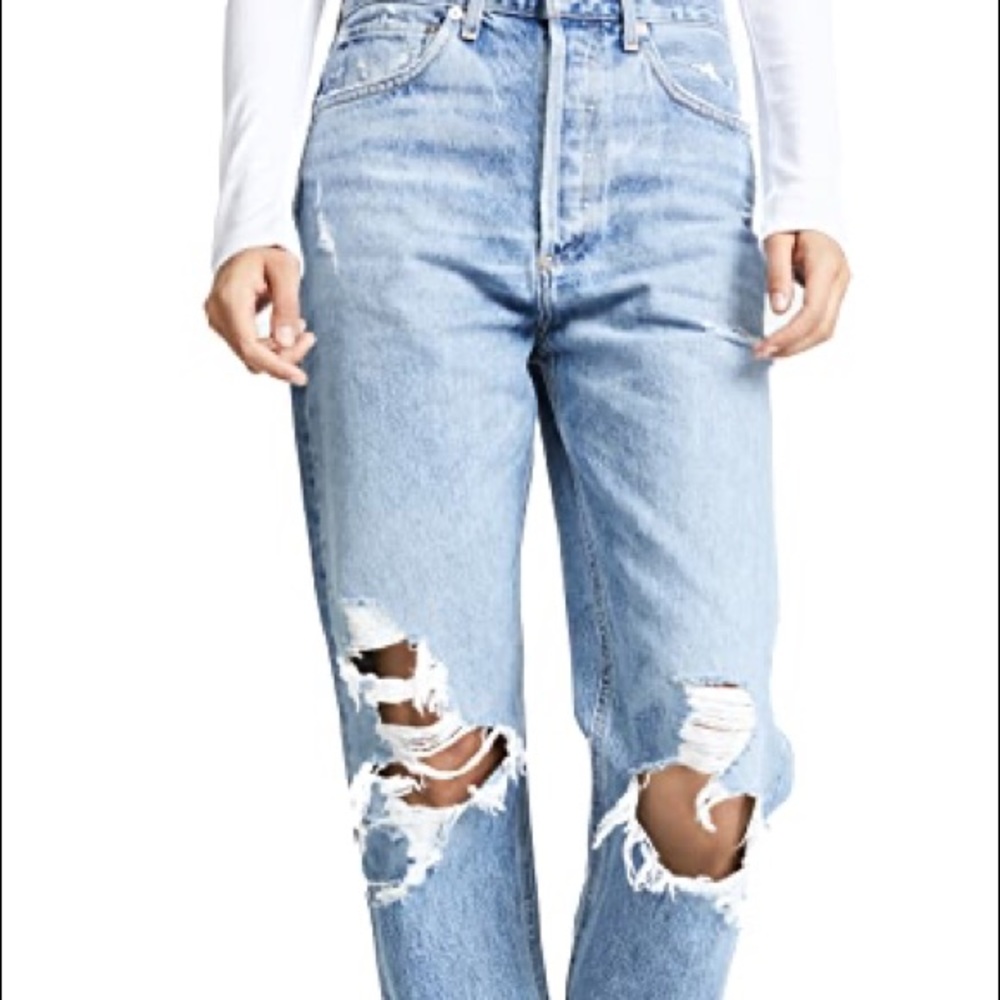 NEW High Rise Mom Jeans
